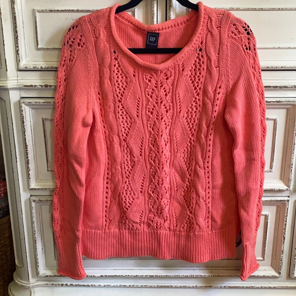 Coral Gap Sweater